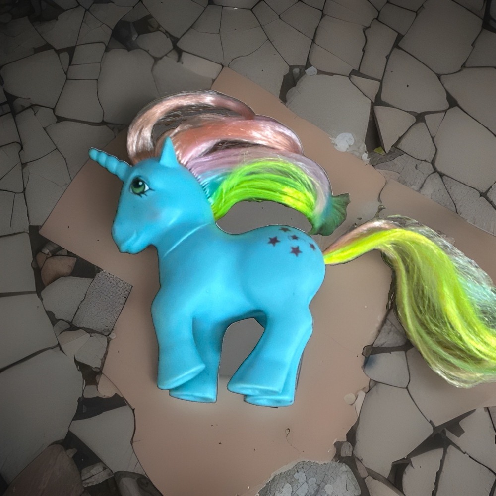 Vintage 1984 My Little Pony Starflower G1 Hasbro Rainbow Pony Unicorn See Photos